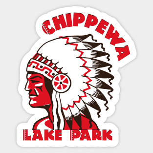 Chippewa Indian Sticker